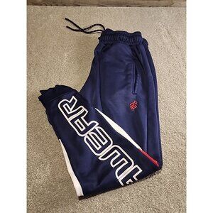 Rocawear Mens Sweatpants Joggers Size XL Zip Ankle Large Call Out Draw String